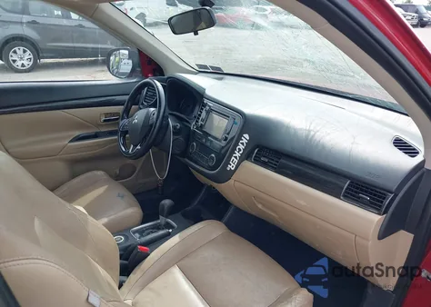 2016 Mitsubishi Outlander Sel из США, поврежденный, VIN JA4AZ3A30GZ007034